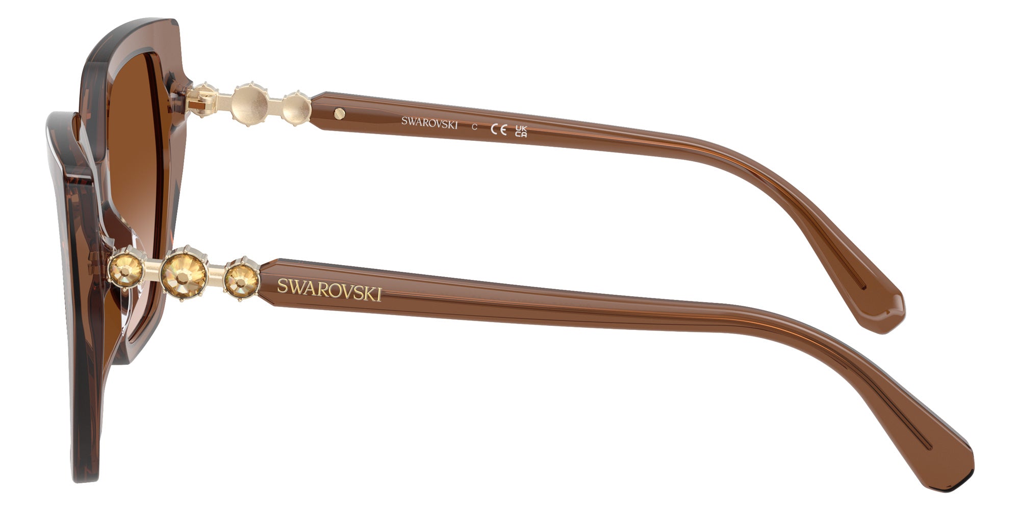 Swarovski SK6016 106713 56 - Transparent Brown / Gradient Brown #id:sk6016106713_s:110110