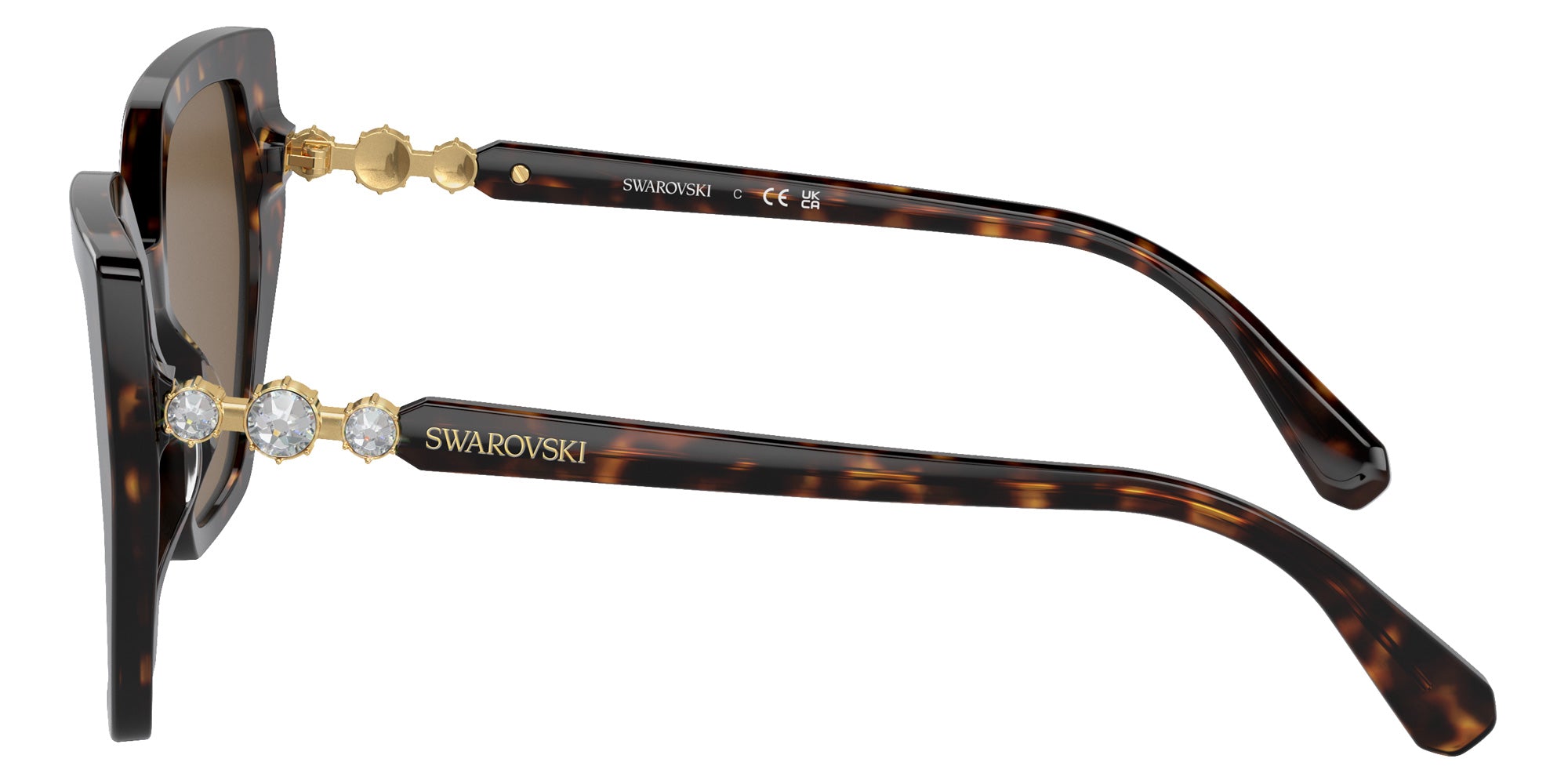 Swarovski SK6016F 100273 57 - Dark Havana / Dark Brown #id:sk6016f100273_s:102110