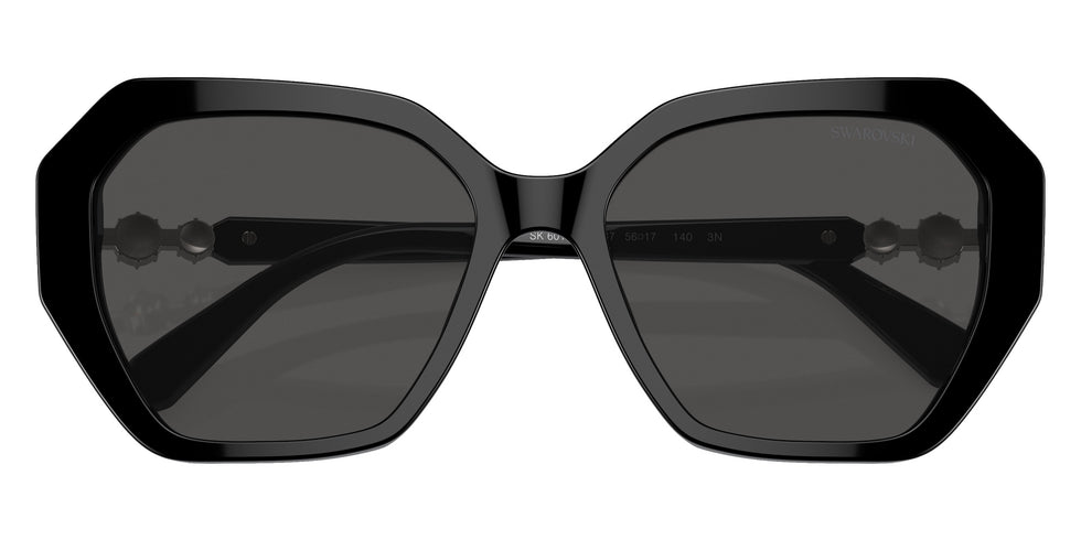 Swarovski SK6017 100187 56 - Black / Dark Gray #id:sk6017100187_s:100120