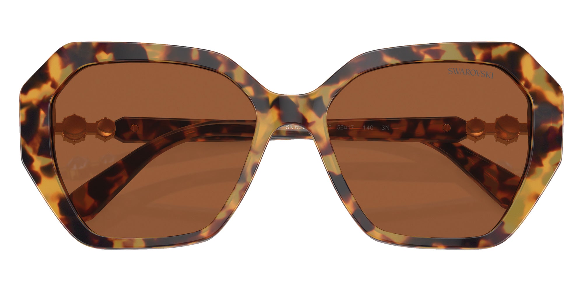 Swarovski SK6017 100473 56 - Medium Havana / Dark Brown #id:sk6017100473_s:104120