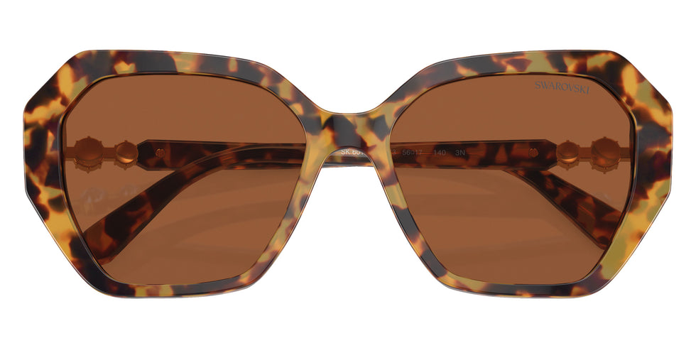 Swarovski SK6017 100473 56 - Medium Havana / Dark Brown #id:sk6017100473_s:104120