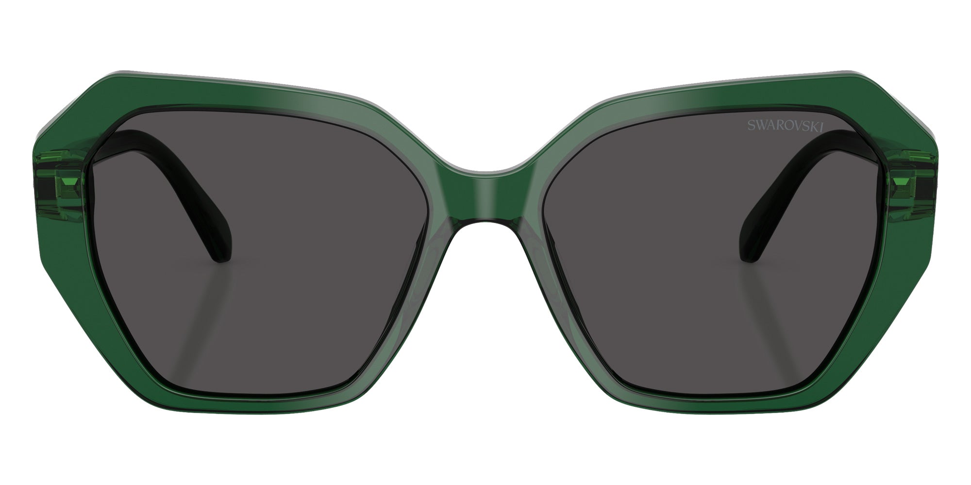 Swarovski SK6017 104587 56 - Transparent Green / Dark Gray #id:sk6017104587_s:110100