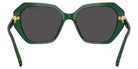 Swarovski SK6017 104587 56 - Transparent Green / Dark Gray #id:sk6017104587_s:110115