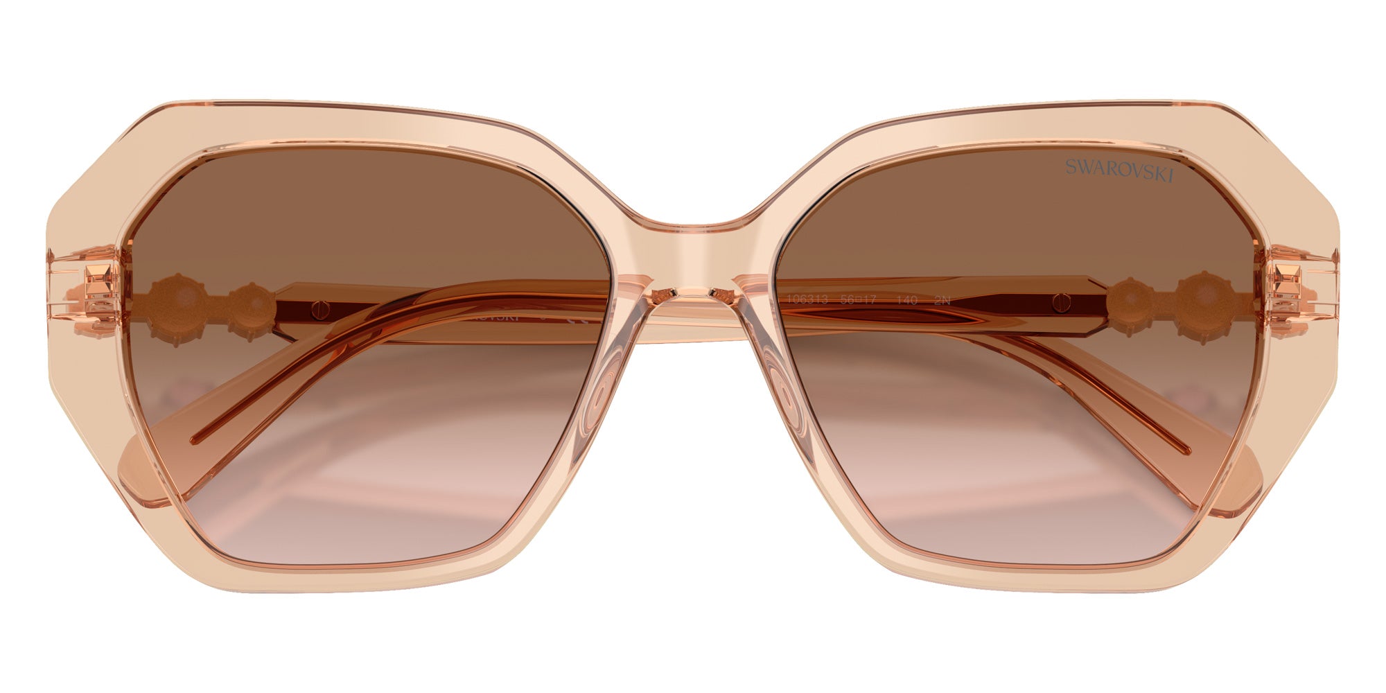 Swarovski SK6017 106313 56 - Transparent Beige / Gradient Brown #id:sk6017106313_s:114120
