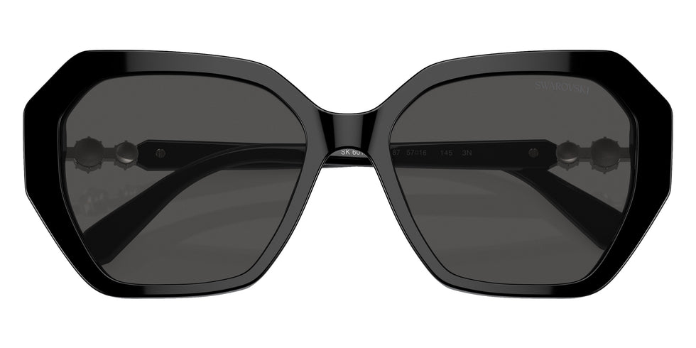 Swarovski SK6017F 100187 57 - Black / Dark Gray #id:sk6017f100187_s:100120