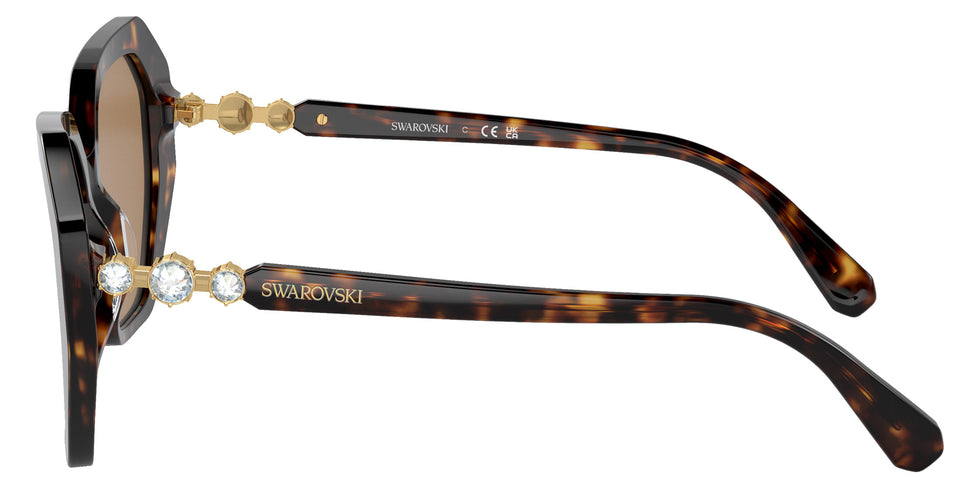 Swarovski SK6017F 1002M4 57 - Dark Havana / Photo Brown #id:sk6017f1002m4_s:102110