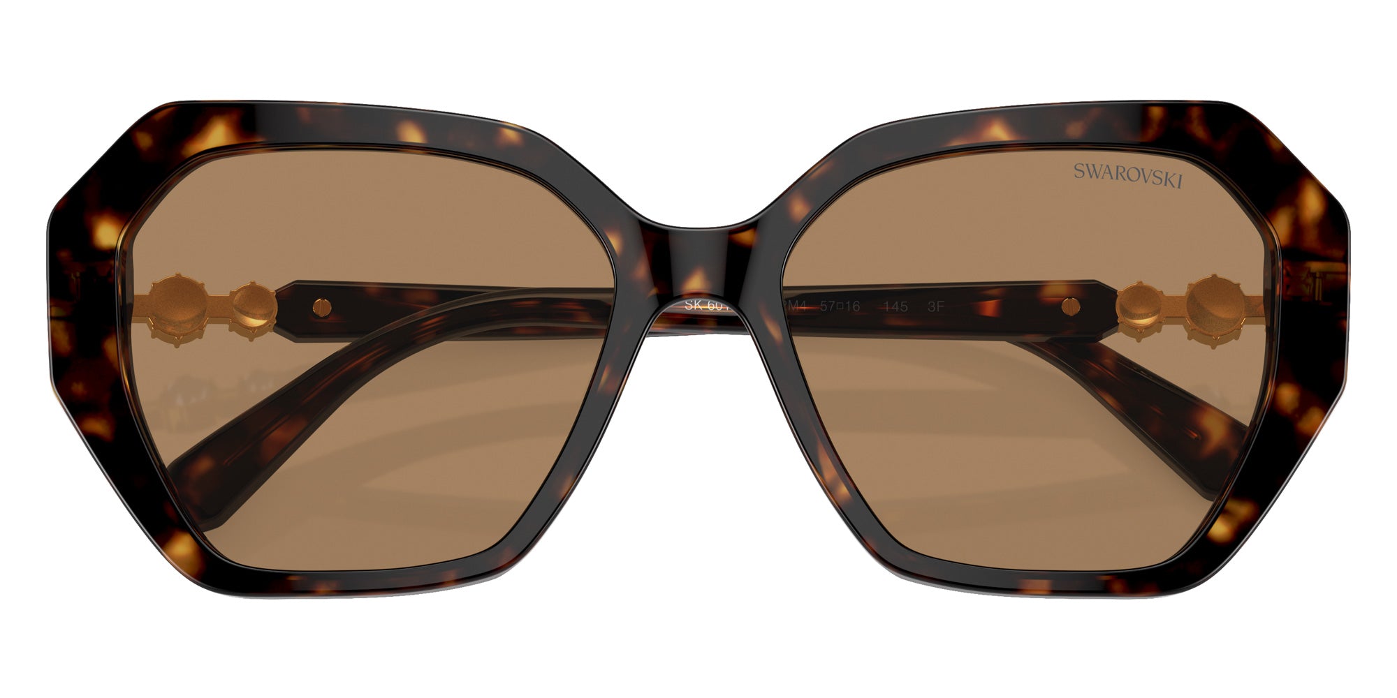 Swarovski SK6017F 1002M4 57 - Dark Havana / Photo Brown #id:sk6017f1002m4_s:102125