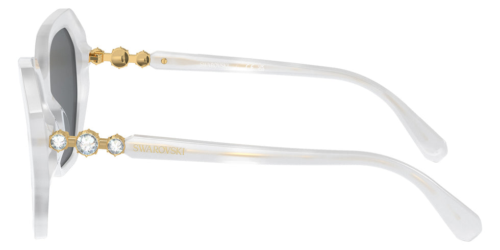 Swarovski SK6017F 104287 57 - White / Dark Gray #id:sk6017f104287_s:106110