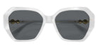 Swarovski SK6017F 104287 57 - White / Dark Gray #id:sk6017f104287_s:106120