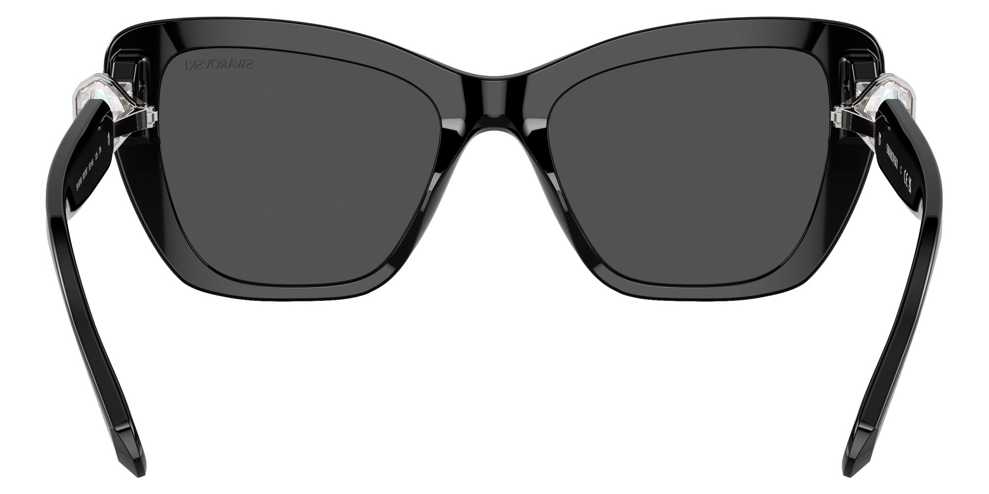 Swarovski SK6018 100187 52 - Black / Dark Gray #id:sk6018100187_s:100115