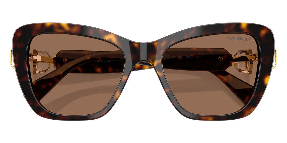 Swarovski SK6018 100273 52 - Havana / Dark Brown #id:sk6018100273_s:102120