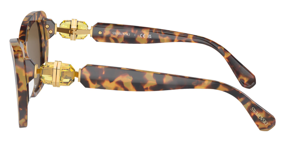 Swarovski SK6018 104073 52 - Havana Media / Dark Brown #id:sk6018104073_s:106110
