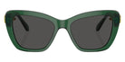 Swarovski SK6018 104587 52 - Transparent Dark Green / Dark Gray #id:sk6018104587_s:108100