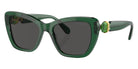 Swarovski SK6018 104587 52 - Transparent Dark Green / Dark Gray #id:sk6018104587_s:108105