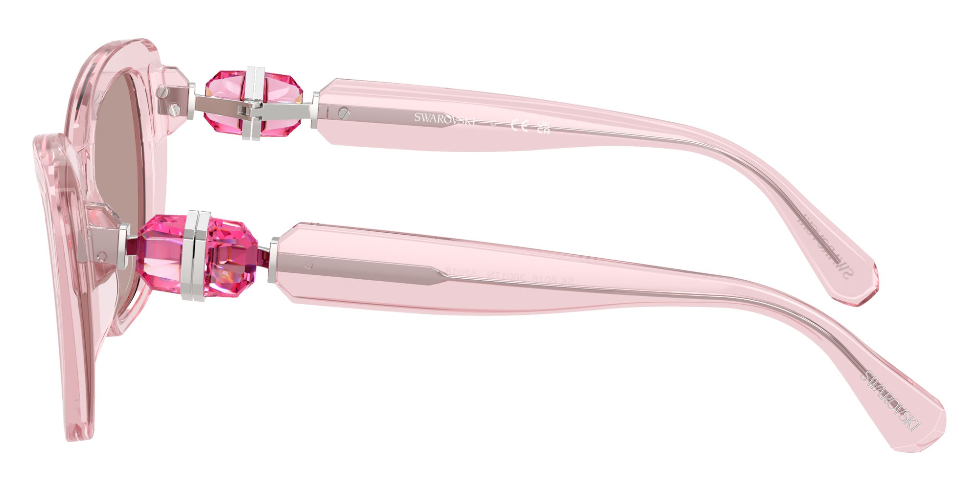Swarovski SK6018 30017N 52 - Transparent Pink / Light Purple Brown #id:sk601830017n_s:112110