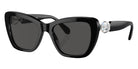Swarovski SK6018F 100187 55 - Black / Dark Gray #id:sk6018f100187_s:100105