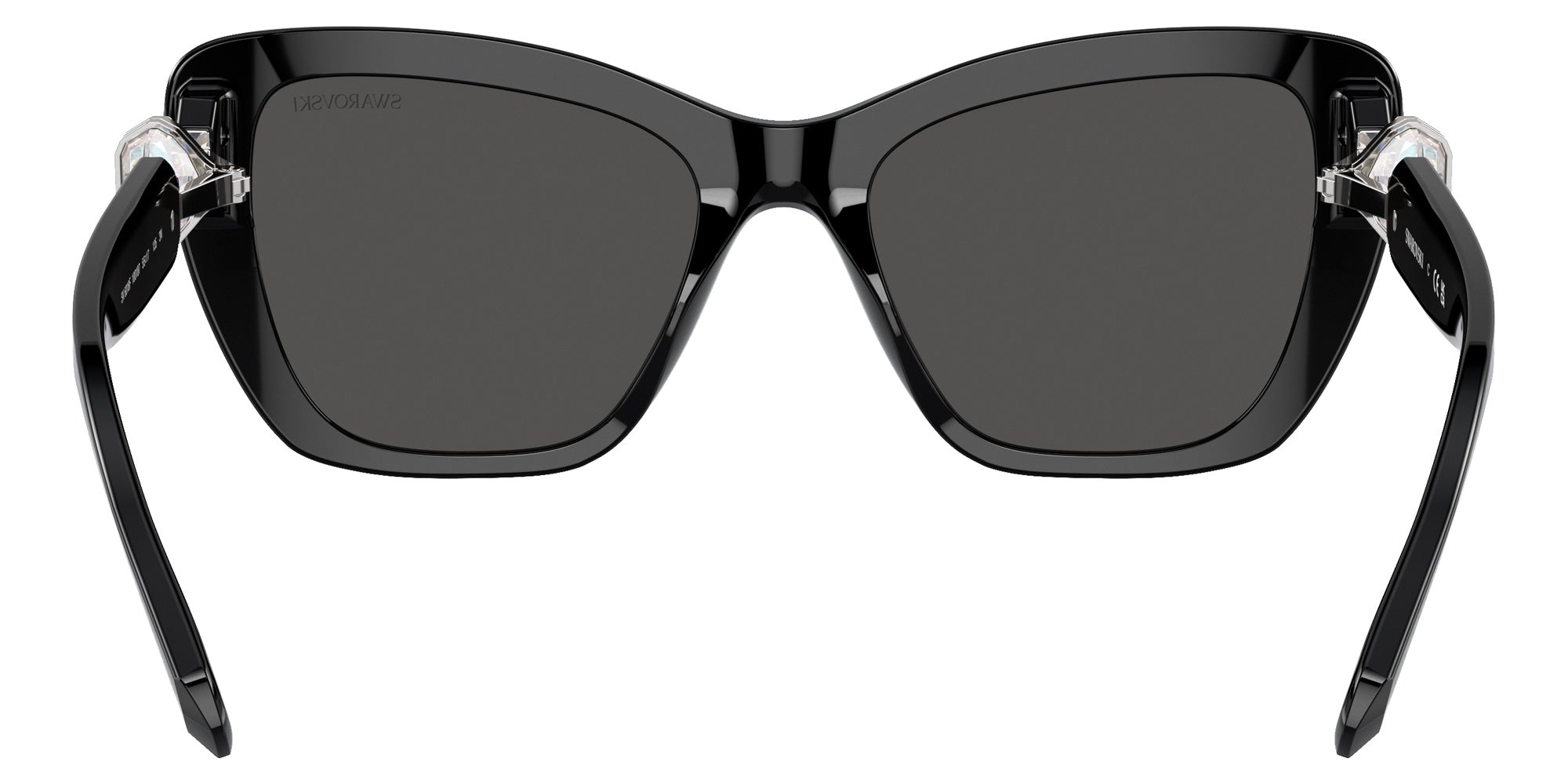Swarovski SK6018F 100187 55 - Black / Dark Gray #id:sk6018f100187_s:100115
