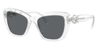 Swarovski SK6018F 102787 55 - Crystal / Dark Gray #id:sk6018f102787_s:102105