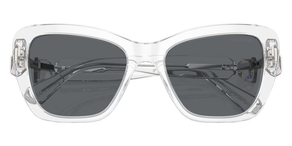 Swarovski SK6018F 102787 55 - Crystal / Dark Gray #id:sk6018f102787_s:102120