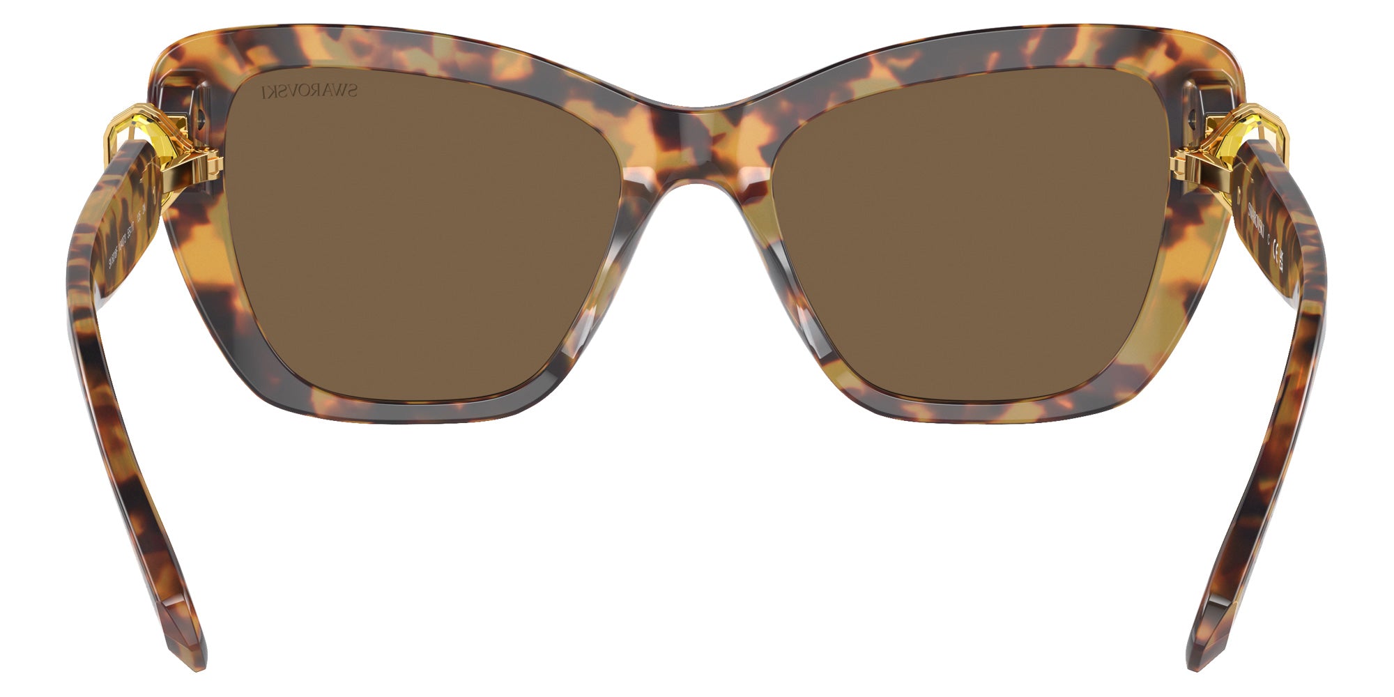 Swarovski SK6018F 104073 55 - Havana Media / Dark Brown #id:sk6018f104073_s:104115