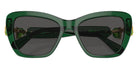 Swarovski SK6018F 104587 55 - Transparent Dark Green / Dark Gray #id:sk6018f104587_s:106120