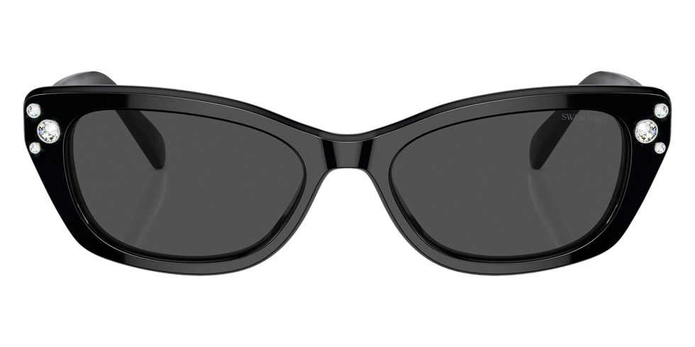 Swarovski SK6019 100187 54 - Black / Dark Gray #id:sk6019100187_s:100100