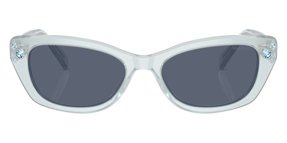 Swarovski SK6019 10242V 54 - Milky Light Blue / Polarized Dark Blue #id:sk601910242v_s:104100