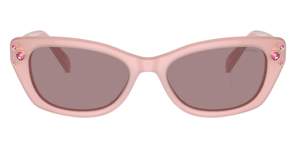 Swarovski SK6019 10317N 54 - Milky Pink / Light Purple Brown #id:sk601910317n_s:106100