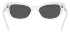 Swarovski SK6019 10336G 54 - Milky White / Gray Mirrored Black #id:sk601910336g_s:108115