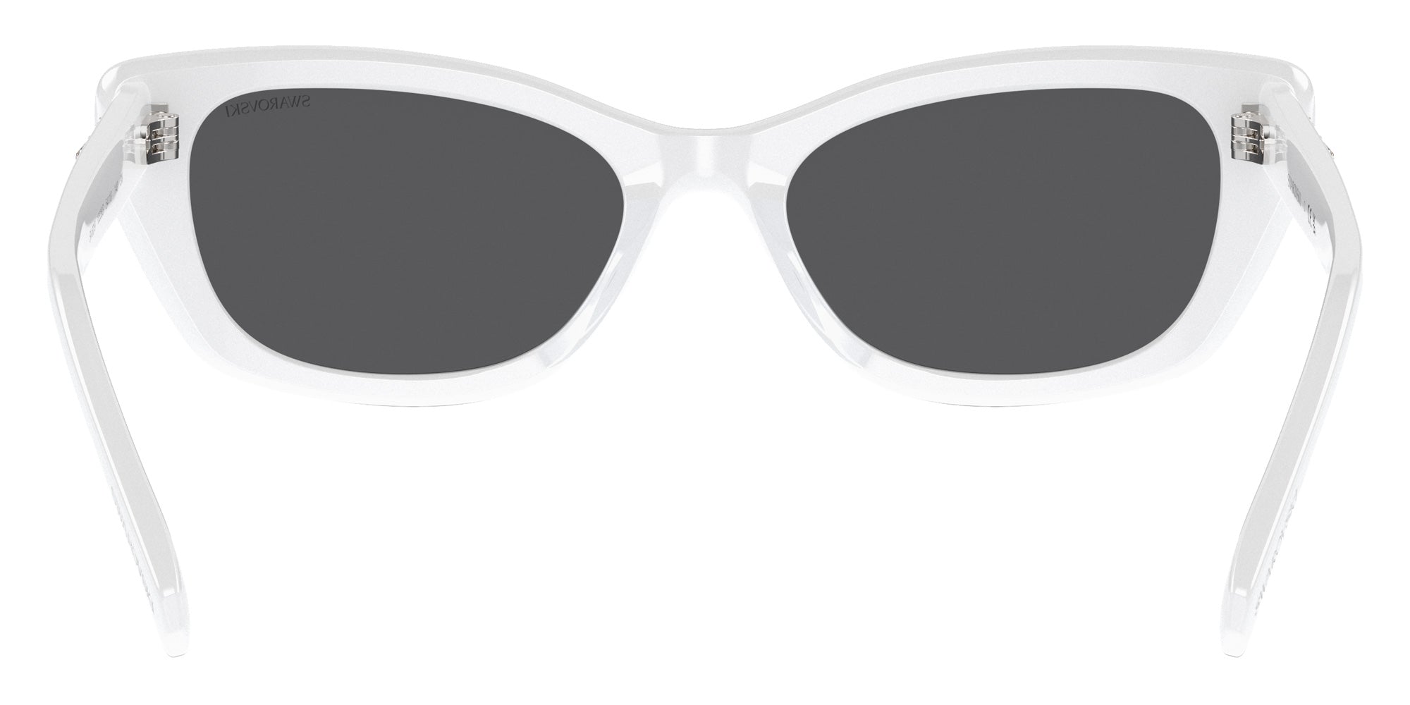 Swarovski SK6019 10336G 54 - Milky White / Gray Mirrored Black #id:sk601910336g_s:108115