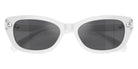 Swarovski SK6019 10336G 54 - Milky White / Gray Mirrored Black #id:sk601910336g_s:108120
