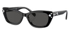 Swarovski SK6019F 100187 54 - Black / Dark Gray #id:sk6019f100187_s:100105