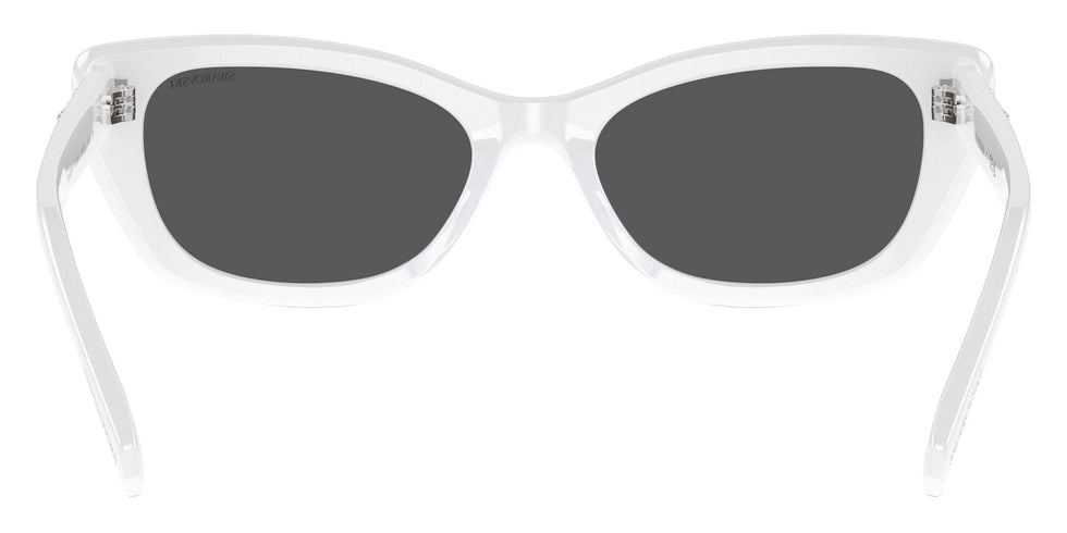 Swarovski SK6019F 10336G 54 - Milky White / Gray Mirrored Black #id:sk6019f10336g_s:104115