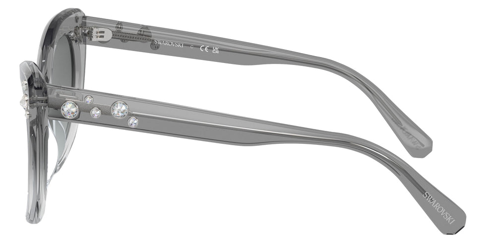 Swarovski SK6020 104611 55 - Transparent Dark Gray / Gradient Gray #id:sk6020104611_s:100110