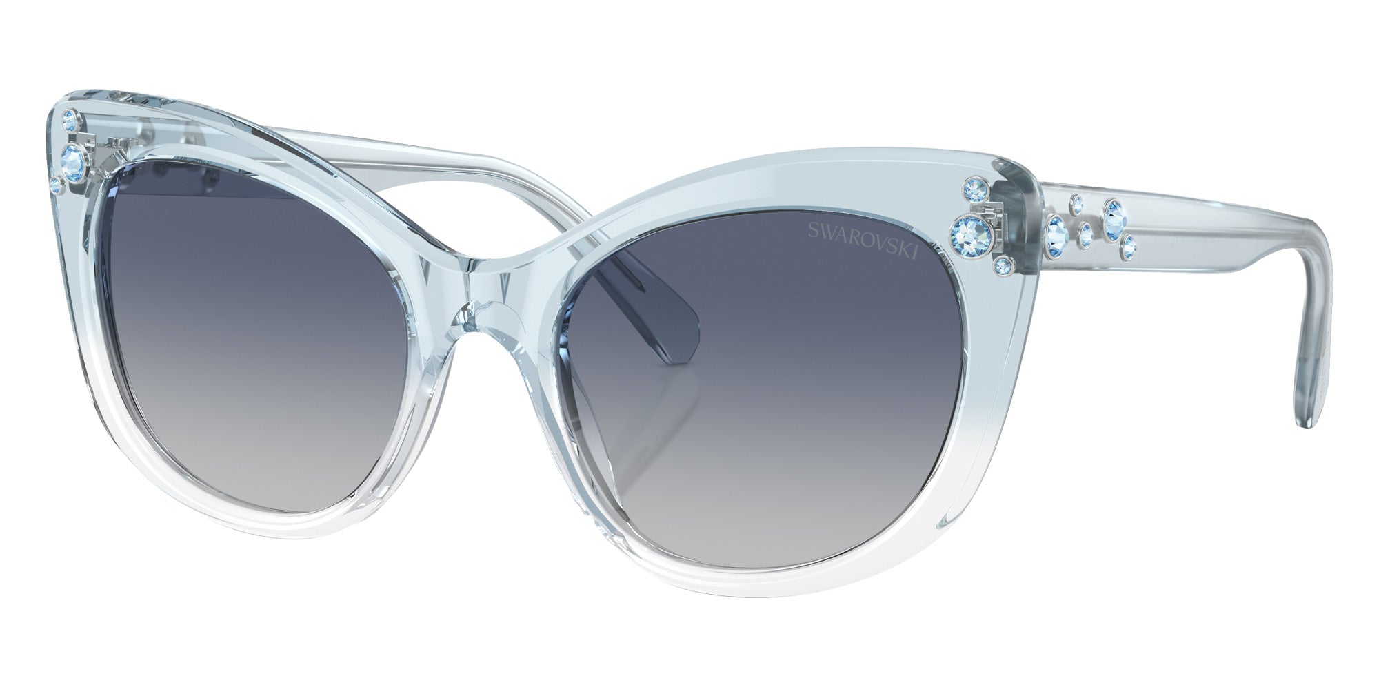 Swarovski SK6020 10474L 55 - Transparent Blue / Gradient Blue #id:sk602010474l_s:104105