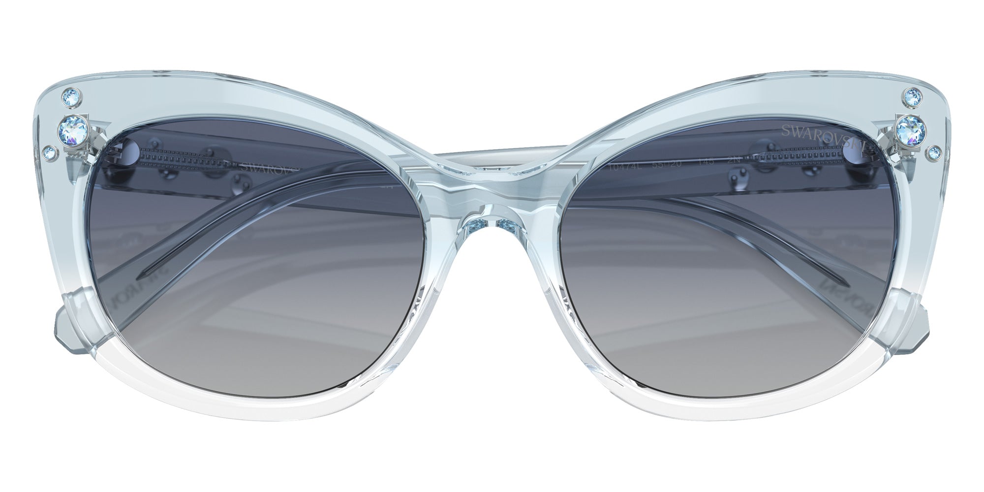 Swarovski SK6020 10474L 55 - Transparent Blue / Gradient Blue #id:sk602010474l_s:104120