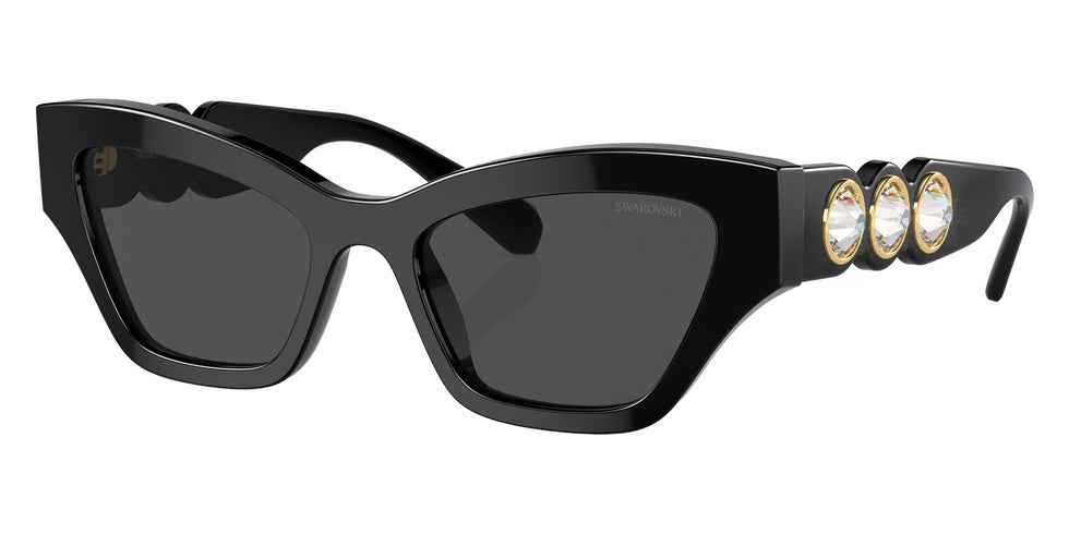 Swarovski SK6021 100187 53 - Black / Dark Gray #id:sk6021100187_s:102105