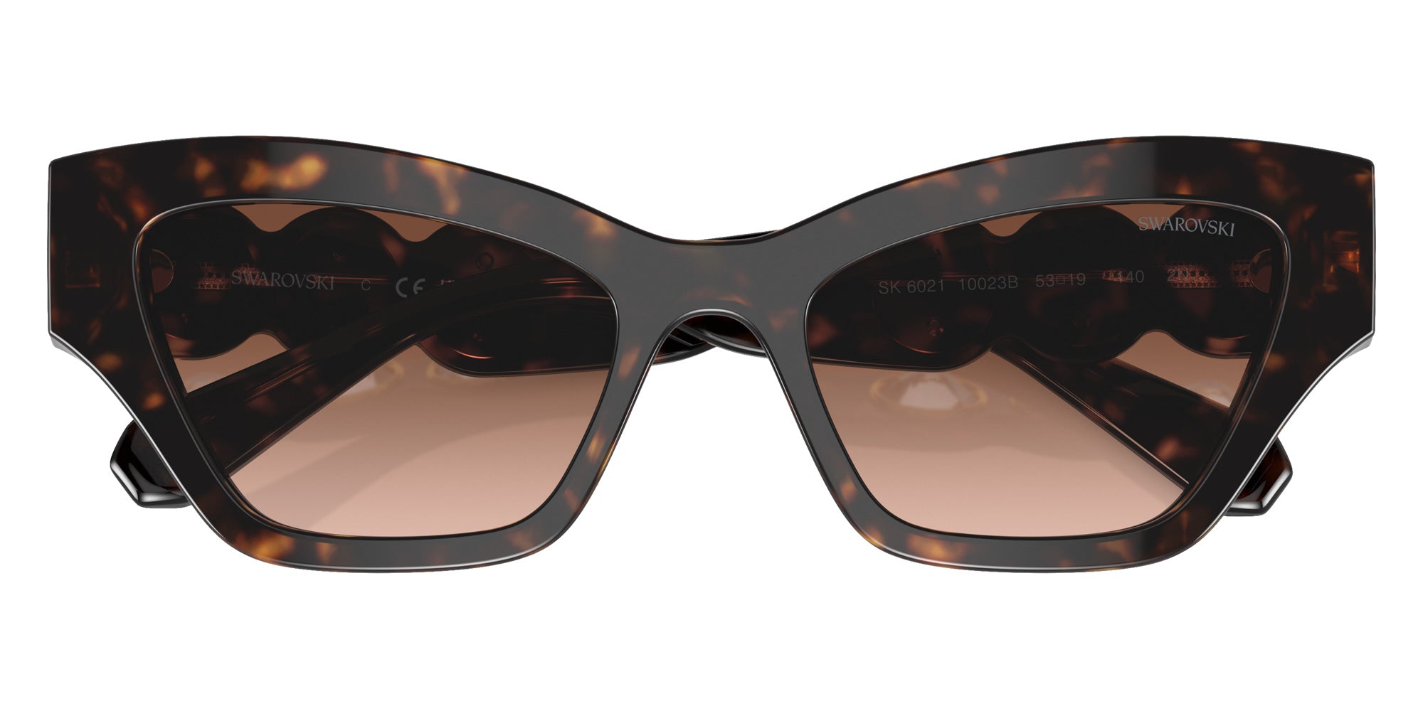 Swarovski SK6021 10023B 53 - Havana / Gradient Brown #id:sk602110023b_s:104120