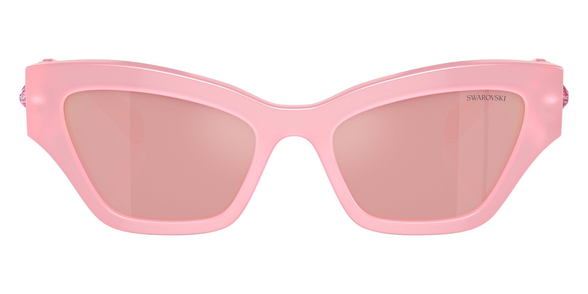 Swarovski SK6021 2001E4 53 - Milky Pink / Pink Mirrored Pink #id:sk60212001e4_s:108100