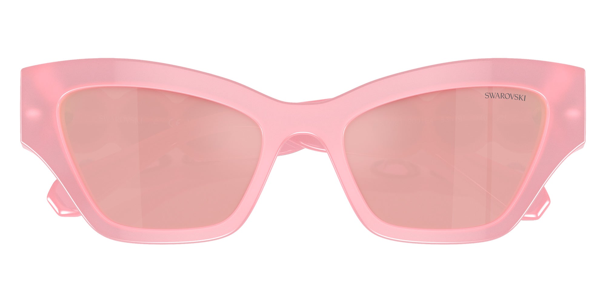 Swarovski SK6021 2001E4 53 - Milky Pink / Pink Mirrored Pink #id:sk60212001e4_s:108120