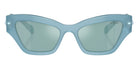 Swarovski SK6021 20046J 53 - Milky Light Blue / Blue Mirrored White #id:sk602120046j_s:110100
