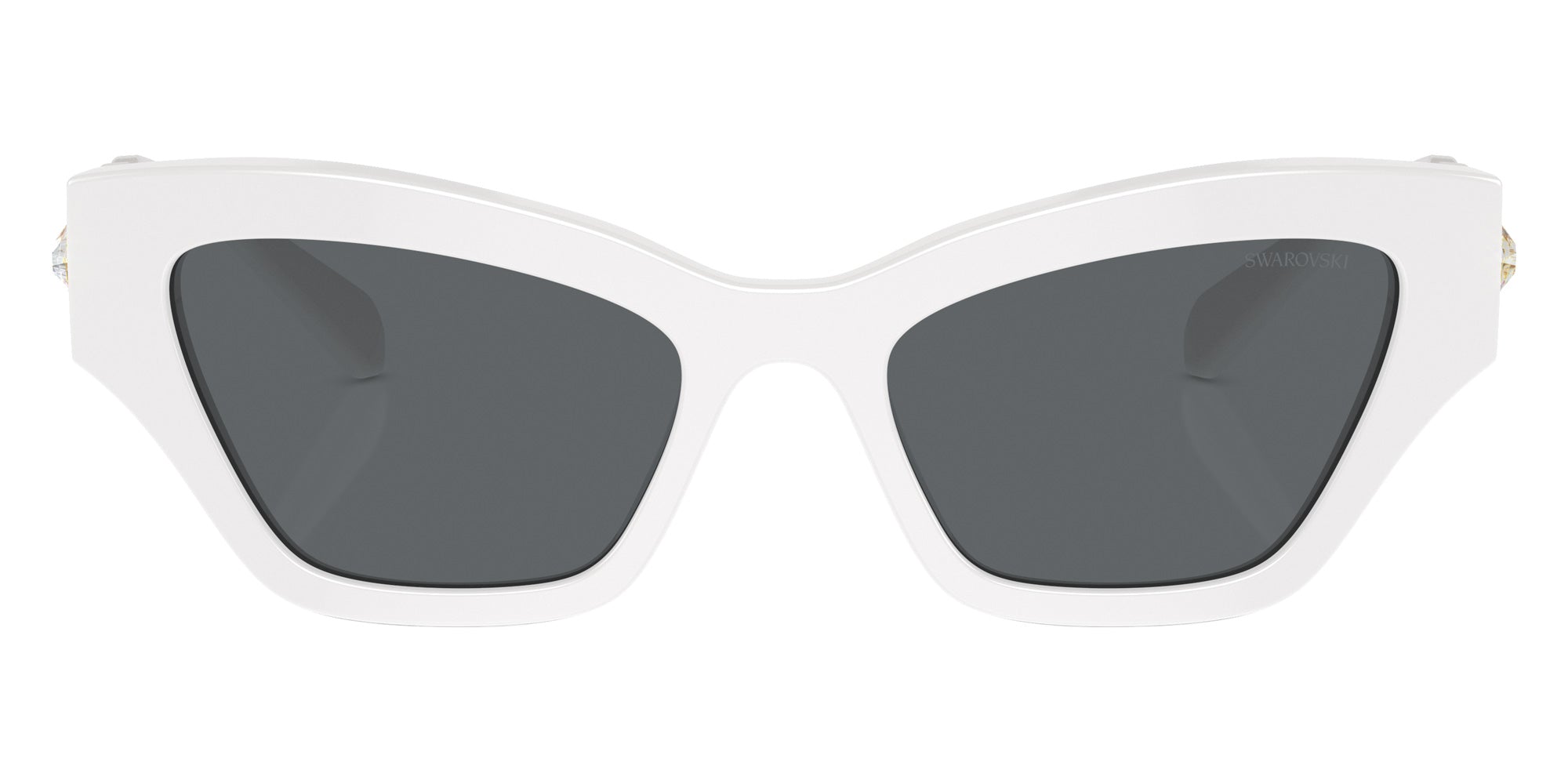 Swarovski SK6021F 105087 54 - White / Dark Gray #id:sk6021f105087_s:102100