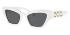 Swarovski SK6021F 105087 54 - White / Dark Gray #id:sk6021f105087_s:102105