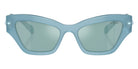 Swarovski SK6021F 20046J 54 - Milky Light Blue / Blue Mirrored White #id:sk6021f20046j_s:106100