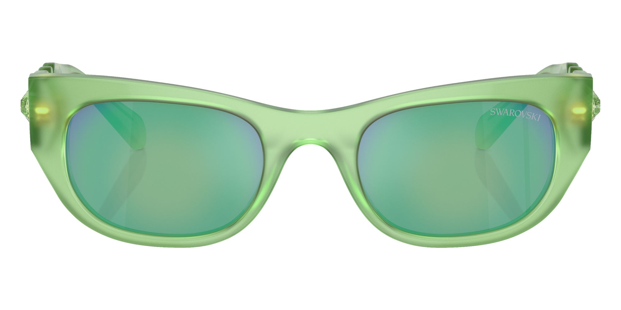 Swarovski SK6022 105131 51 - Milky Green / Light Blue Mirrored Green #id:sk6022105131_s:106100