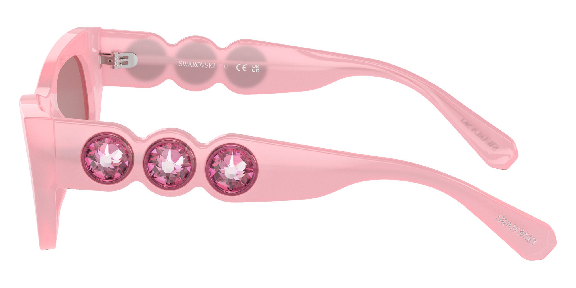 Swarovski SK6022 2001E4 51 - Milky Pink / Pink Mirrored Pink #id:sk60222001e4_s:108110