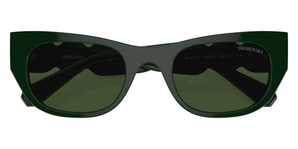 Swarovski SK6022F 102671 53 - Dark Green / Dark Green #id:sk6022f102671_s:102120