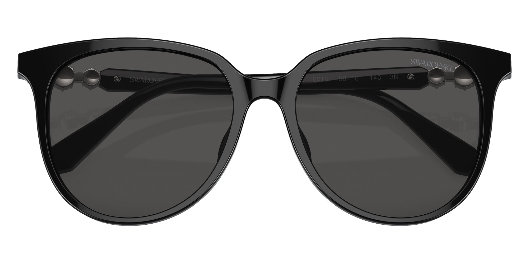 Swarovski SK6023D 100187 56 - Black / Dark Gray #id:sk6023d100187_s:100120