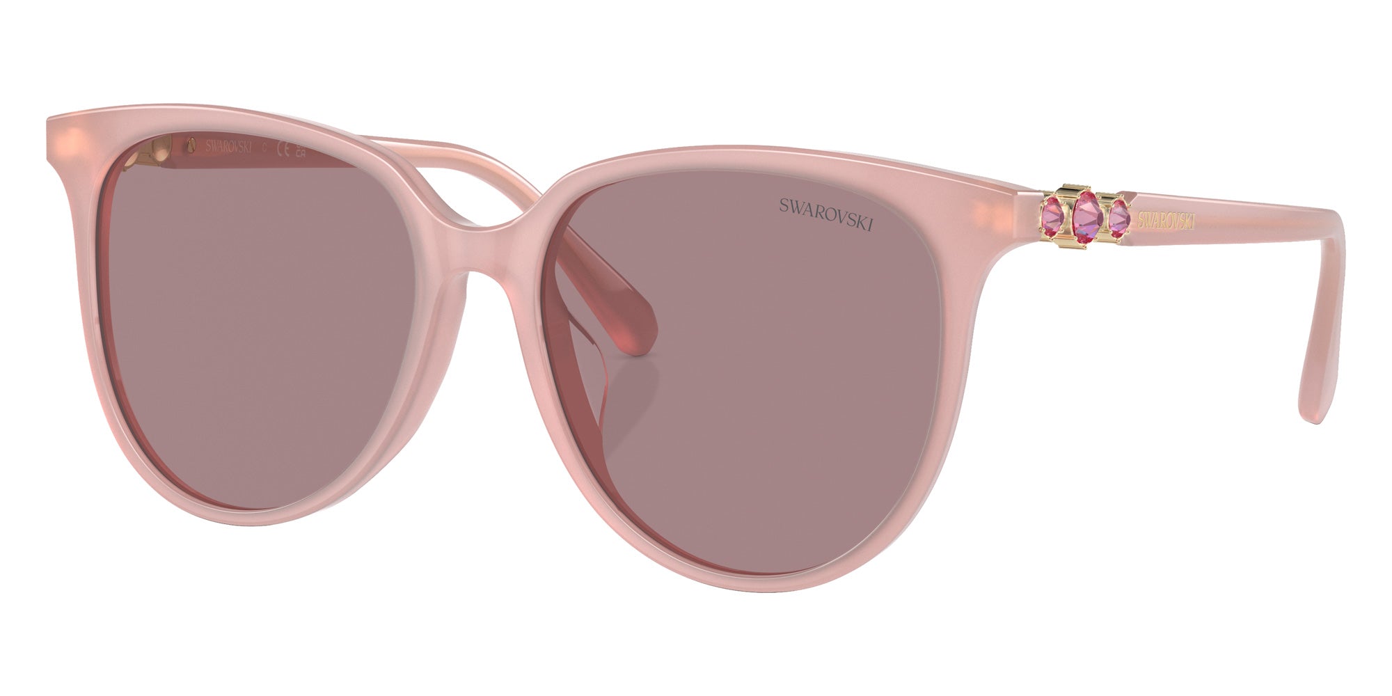 Swarovski SK6023D 10311N 56 - Milky Pink / Light Purple Brown #id:sk6023d10311n_s:102105