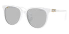 Swarovski SK6023D 103387 56 - Opal White / Light Gray #id:sk6023d103387_s:104105
